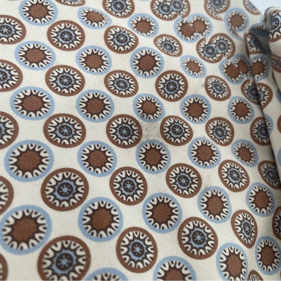 J.Crew City Fit Circle Printed Fitted Trousers With Satin Sheen - Picture 10 of 11